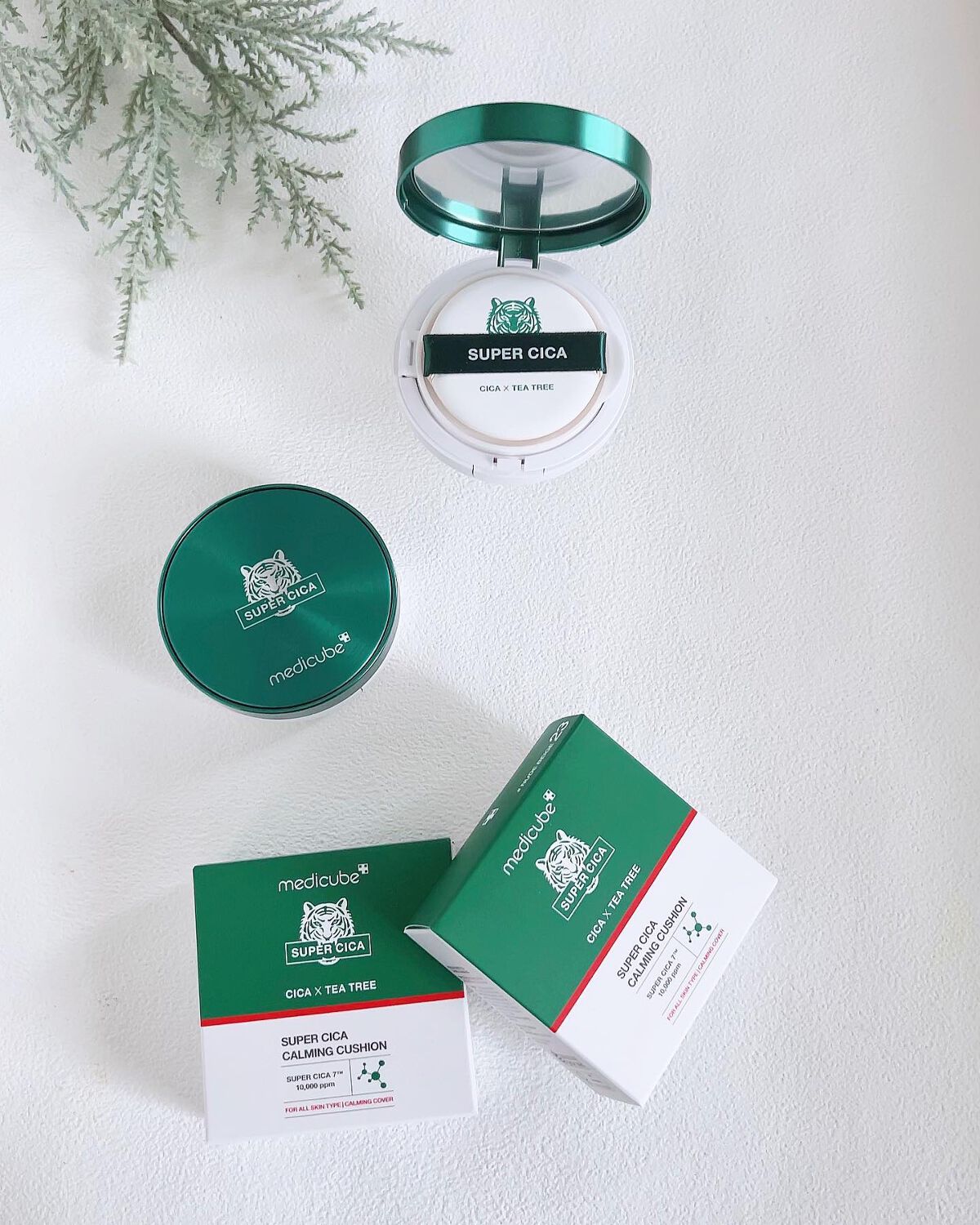 スーパーシカクッション/MEDICUBE/クッションファンデーションを使ったクチコミ（1枚目）