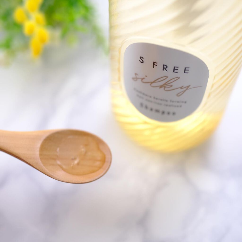 シャンプー シルキースムース／トリートメント シルキースムース /S FREE/市販シャンプーを使ったクチコミ（3枚目）