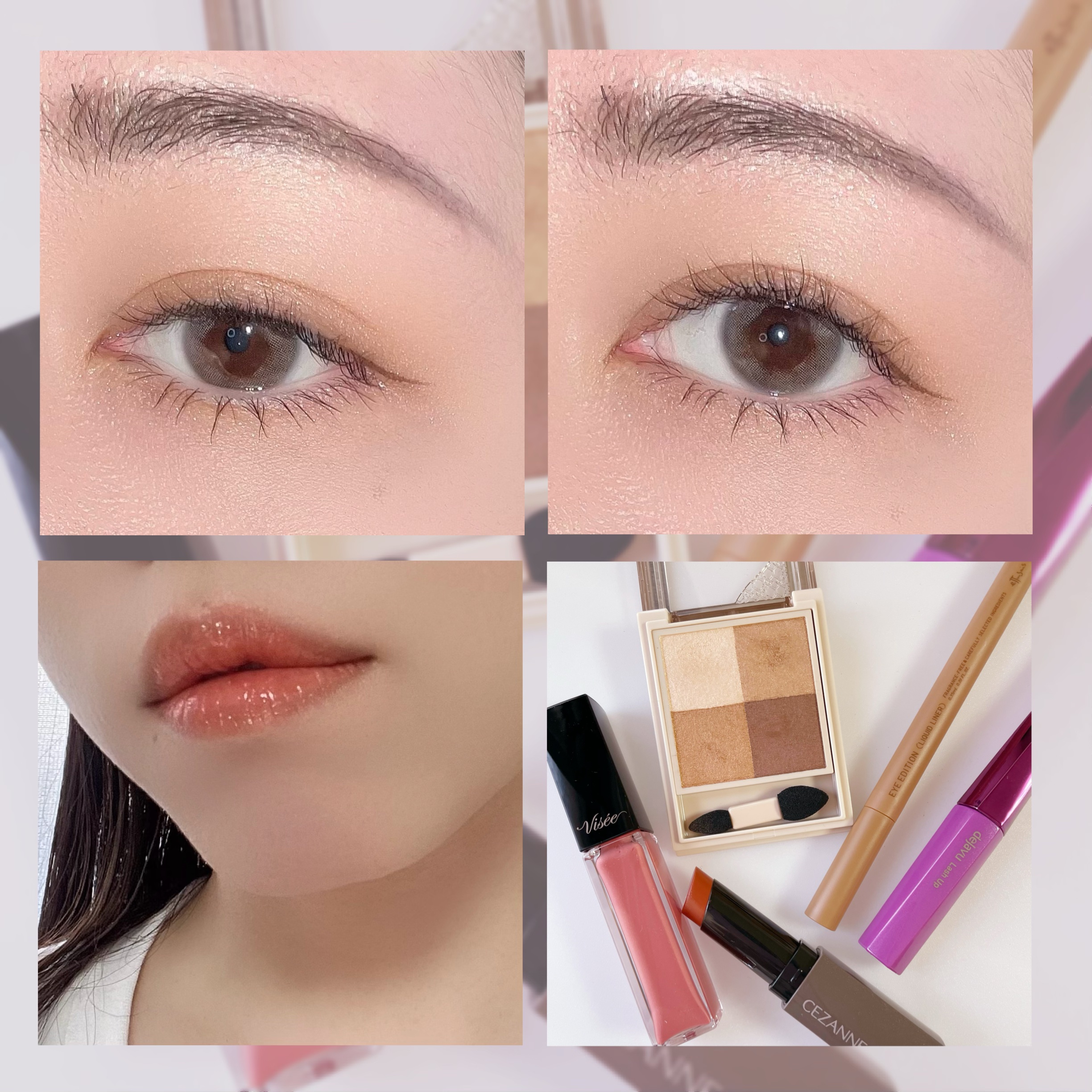 ニュアンス デューイ クリエイター/Visée/アイシャドウパレットを使ったクチコミ（1枚目）