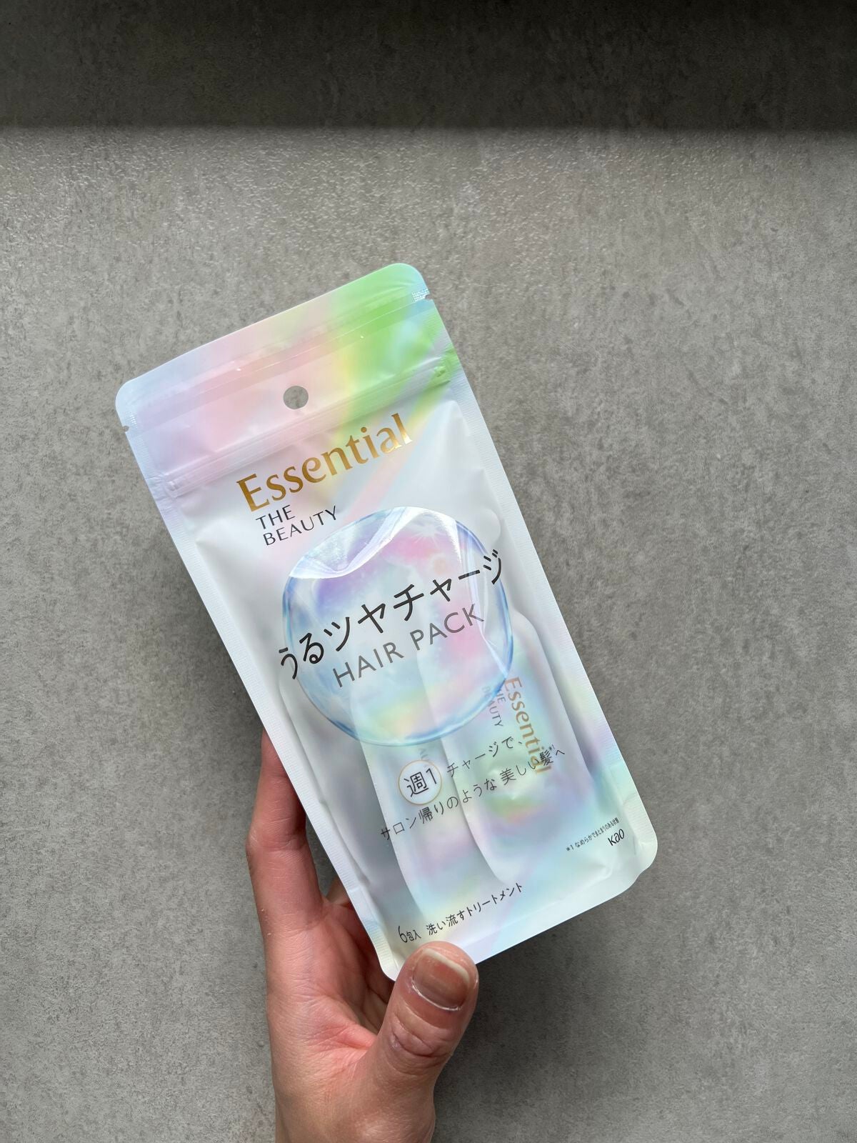 ザビューティ うるツヤチャージヘアパック/エッセンシャル/ヘアマスク・ヘアパックを使ったクチコミ(2枚目)