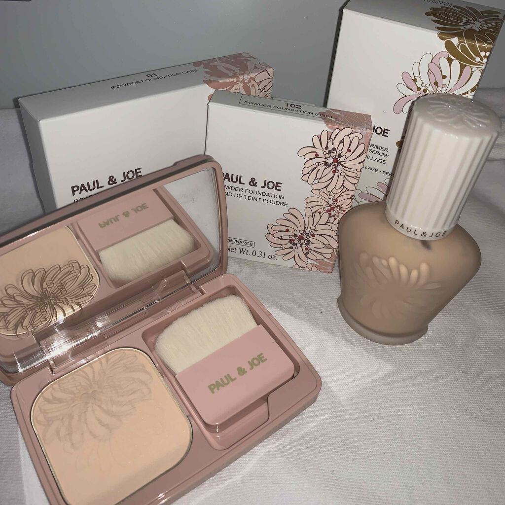 ヴェール ファンデーション/PAUL & JOE BEAUTE/パウダーファンデーションを使ったクチコミ(1枚目)
