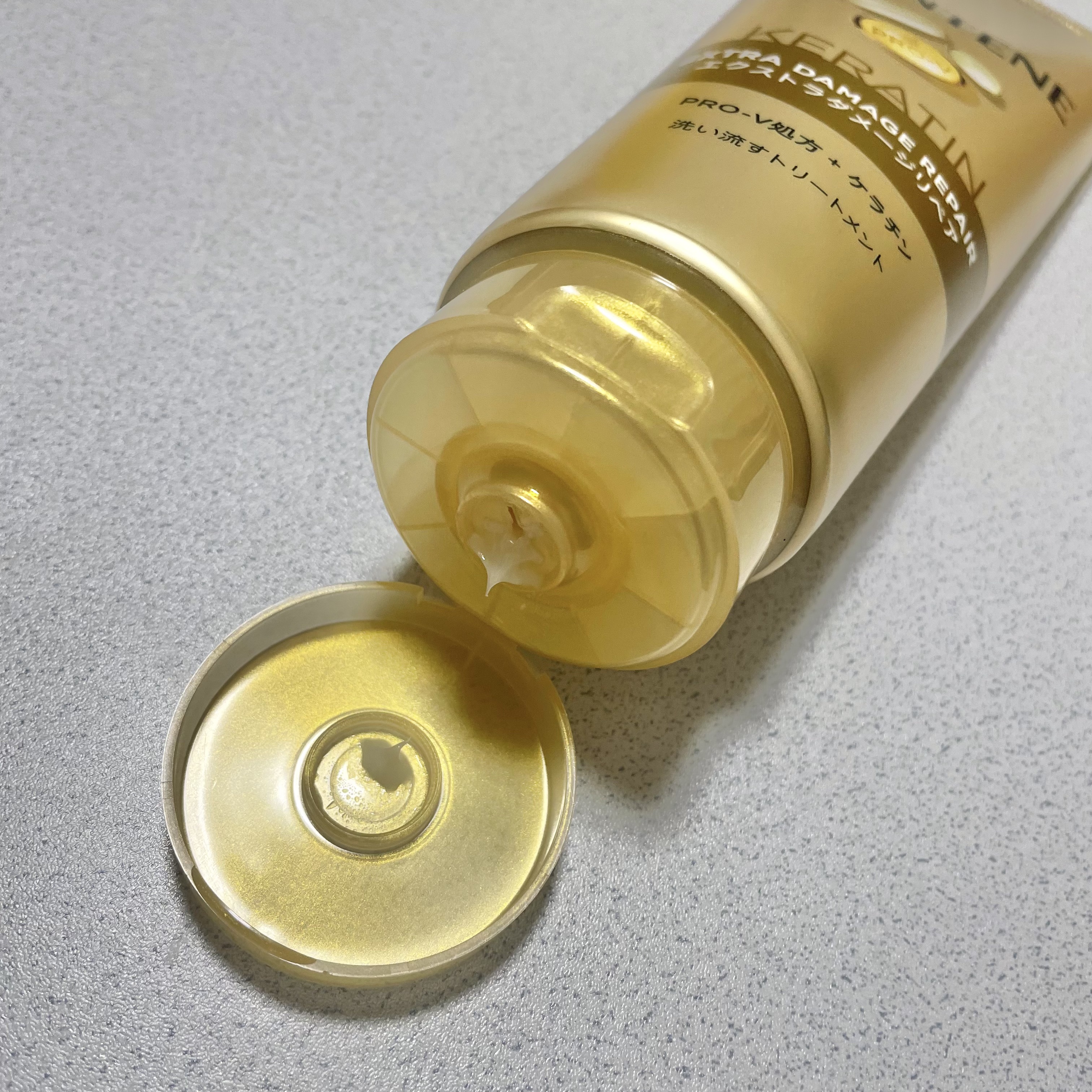 エクストラダメージリペア 洗い流すトリートメント 180g/パンテーン/洗い流すヘアトリートメントを使ったクチコミ（2枚目）