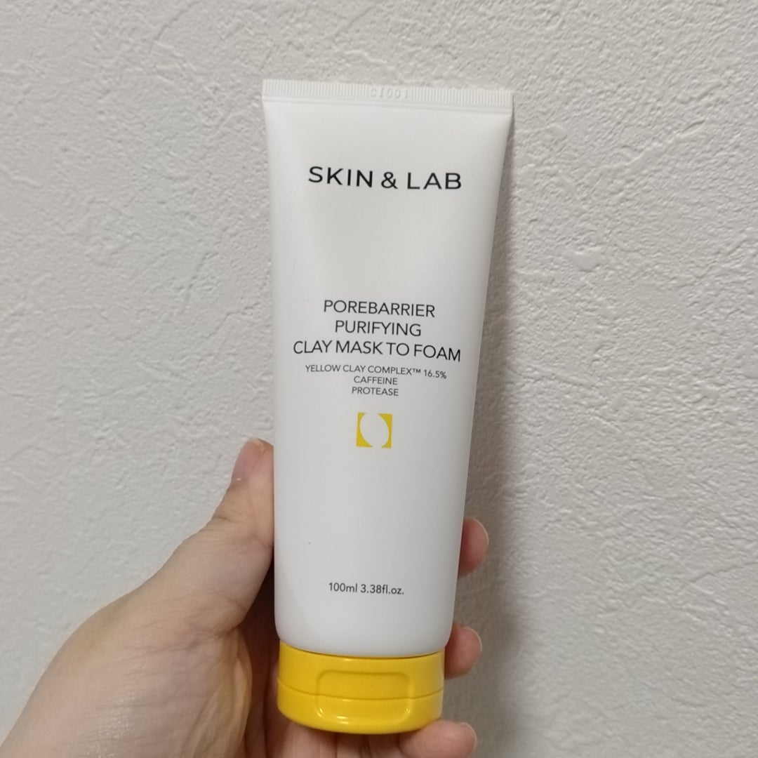 ポアバリアピューリファイングクレイマスクトゥフォーム/SKIN&LAB/洗い流すパック・マスクを使ったクチコミ(1枚目)
