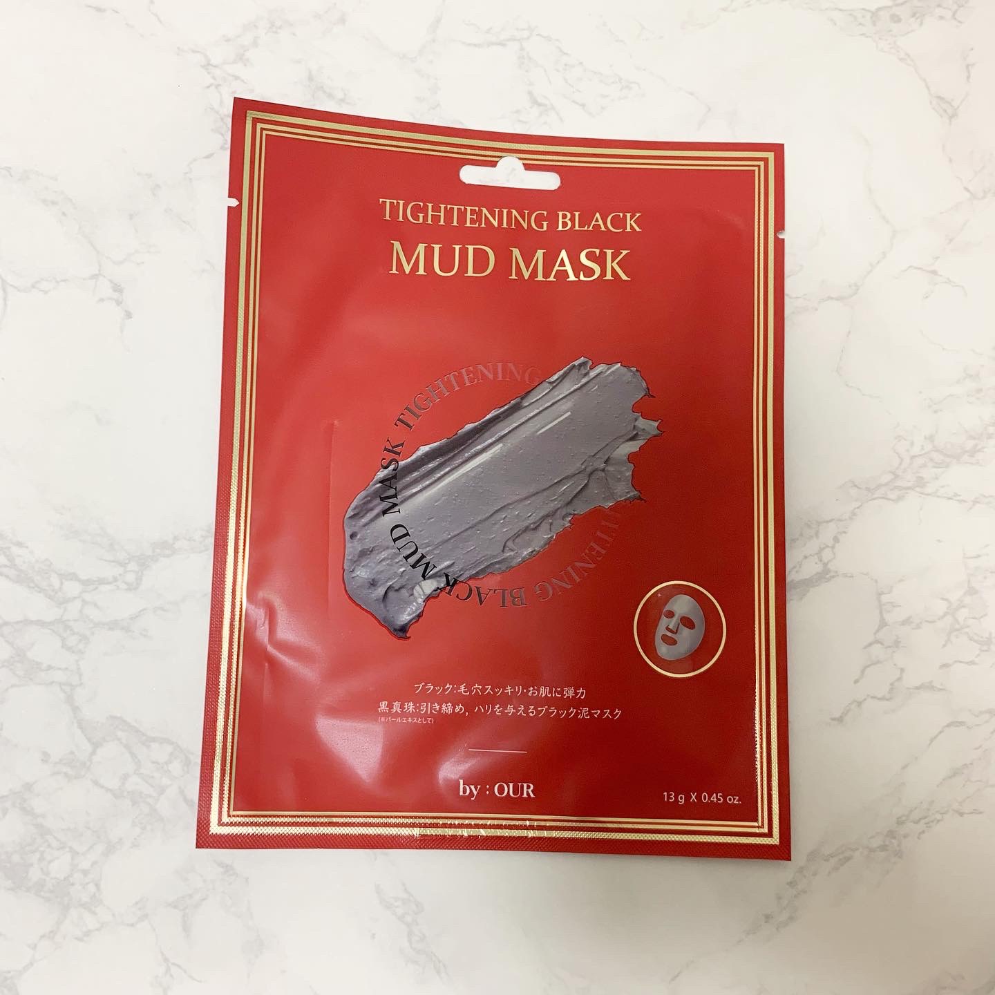 タイトニングブラック マッドマスク/by : OUR/シートマスク・パックを使ったクチコミ（1枚目）