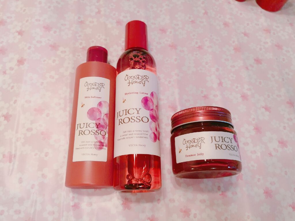 ワンダーハニー ジューシーロッソ 潤う化粧水/VECUA Honey/化粧水を使ったクチコミ(4枚目)