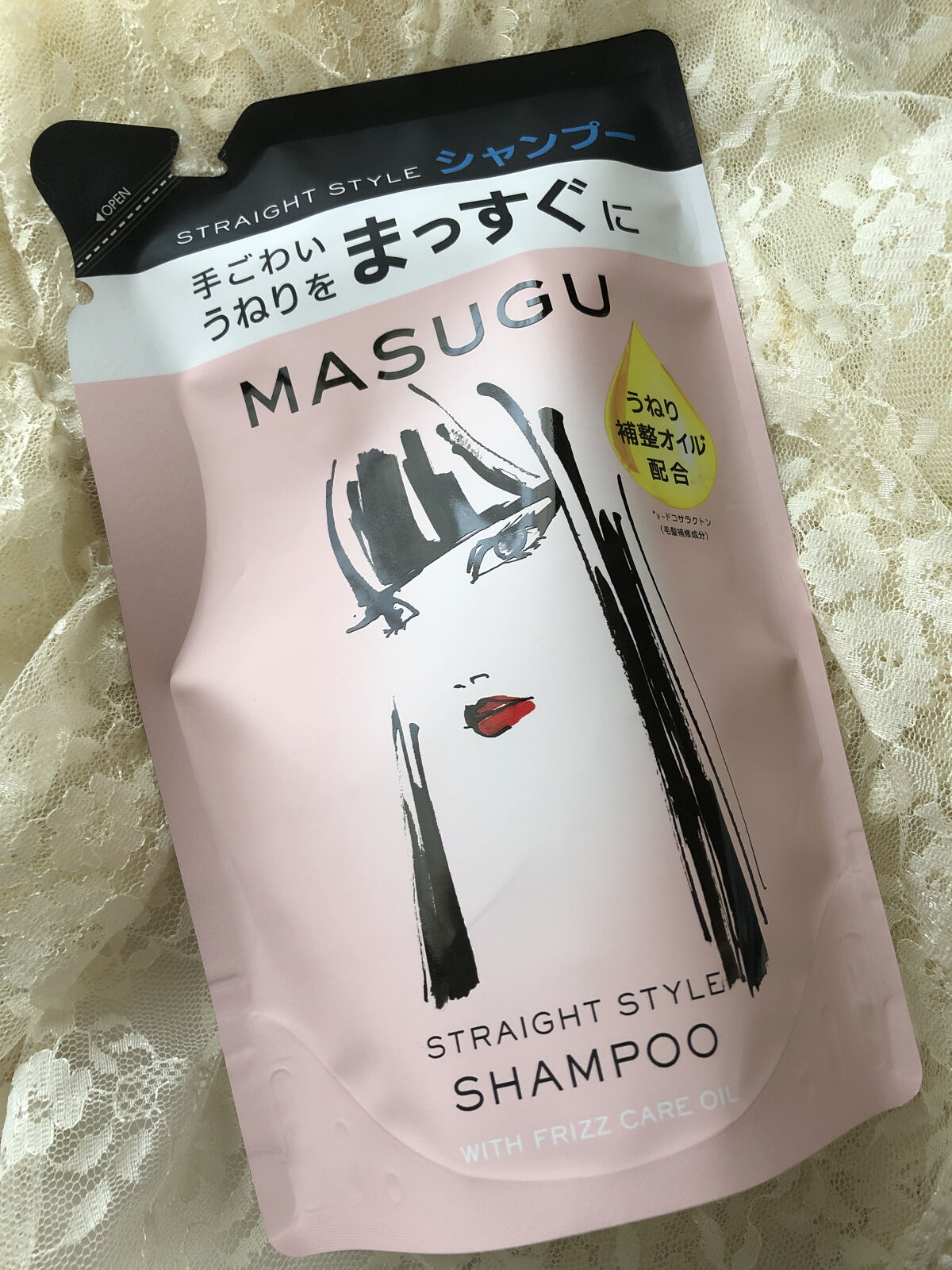MASUGU シャンプー／トリートメント シャンプー つめかえ用 320g/STYLEE/市販シャンプーを使ったクチコミ（1枚目）