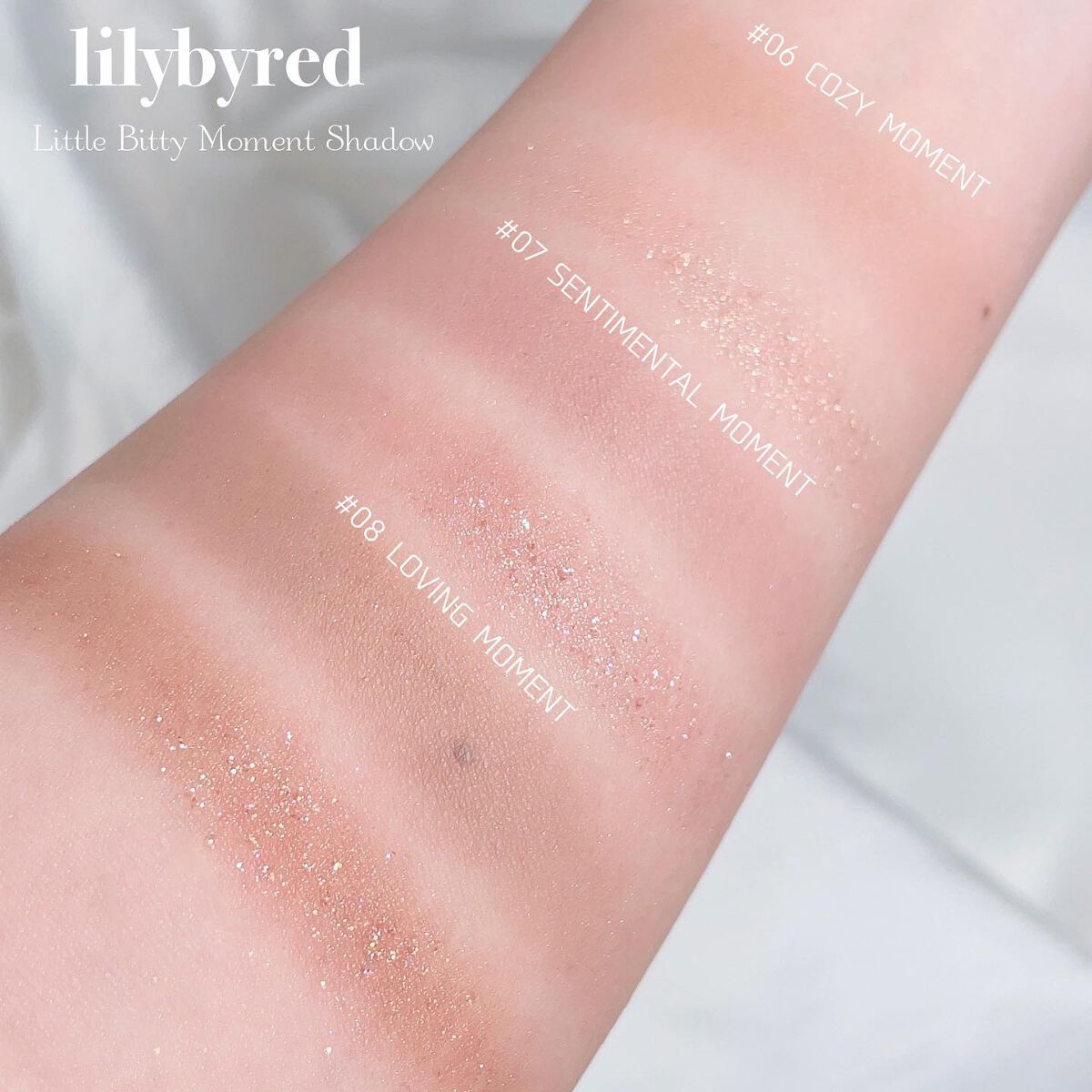 Little Bitty Moment Shadow/lilybyred/アイシャドウパレットを使ったクチコミ（2枚目）