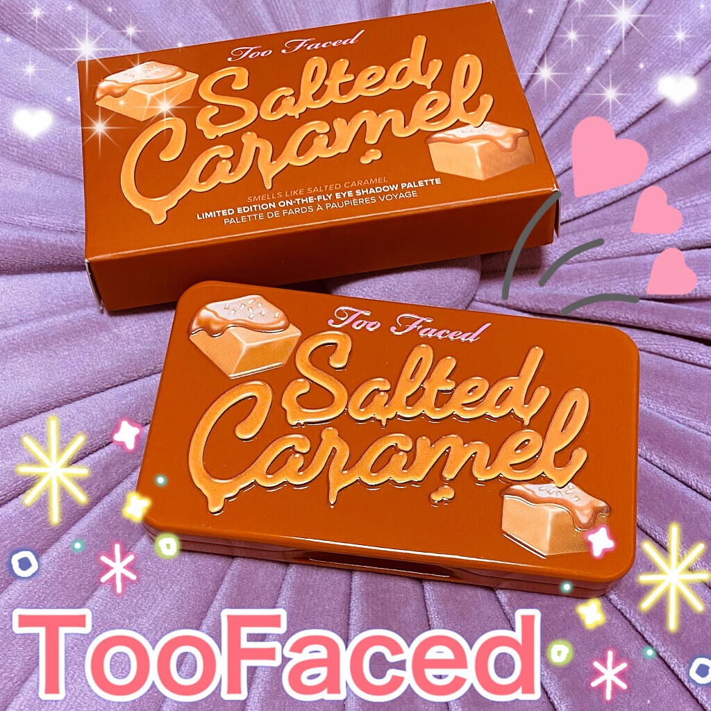 ソルテッド キャラメル ミニ アイシャドウ パレット/Too Faced/アイシャドウパレットを使ったクチコミ（1枚目）