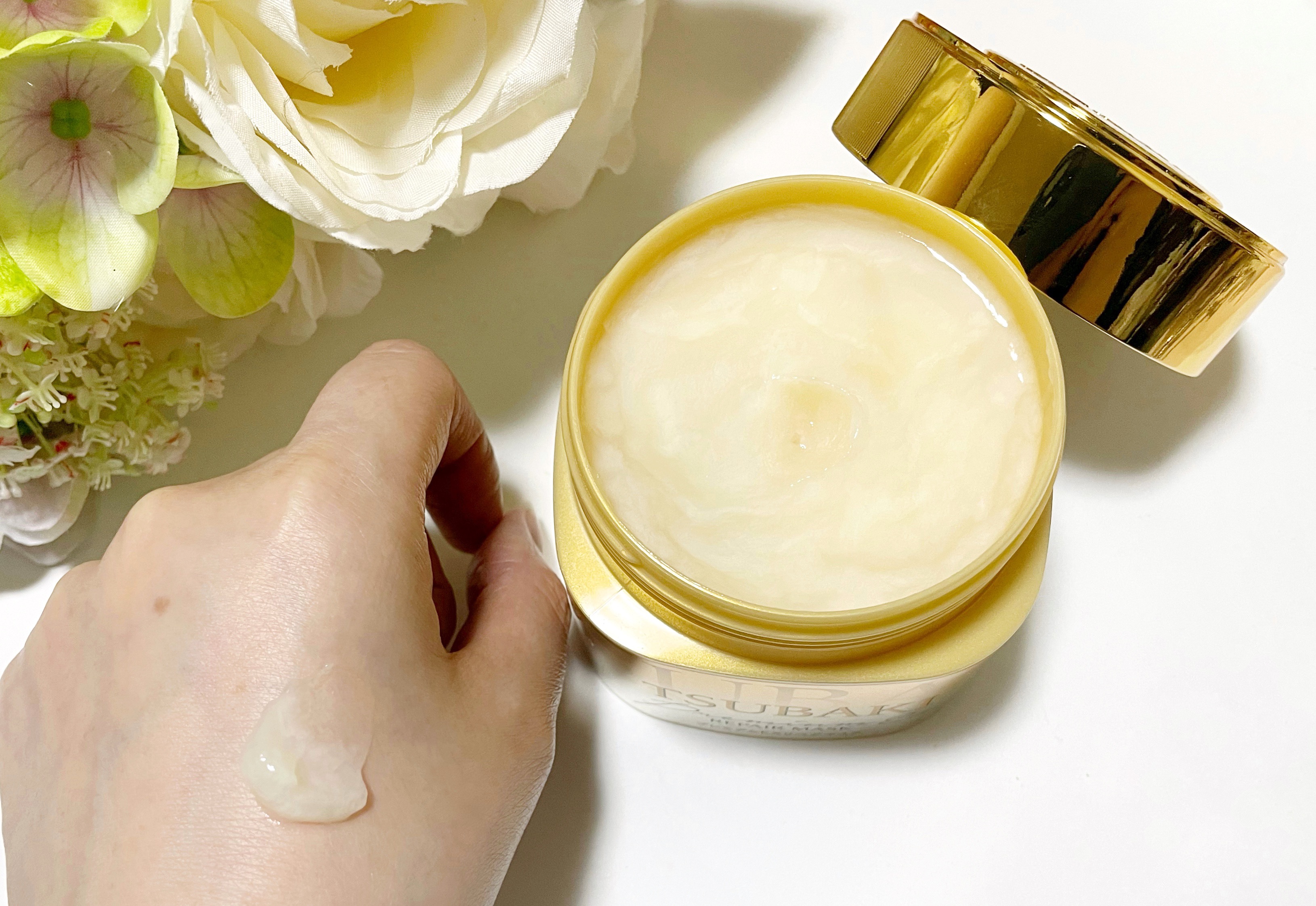 プレミアムリペアマスク（資生堂　プレミアムリペアマスク）/TSUBAKI/ヘアマスク・ヘアパックを使ったクチコミ（3枚目）