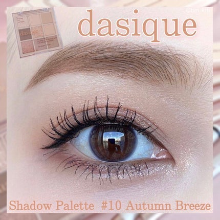 シャドウパレット/dasique/アイシャドウパレットを使ったクチコミ(1枚目)