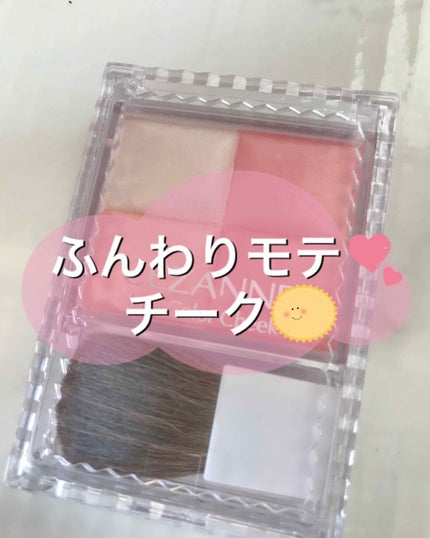 ミックスカラーチーク/CEZANNE/パウダーチークを使ったクチコミ(1枚目)