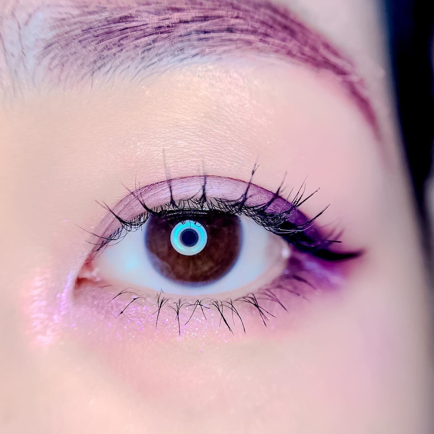 フェイス カラー(レフィル) ラベンダー レイン ハイライター（限定）/shu uemura/パウダーチークを使ったクチコミ（3枚目）