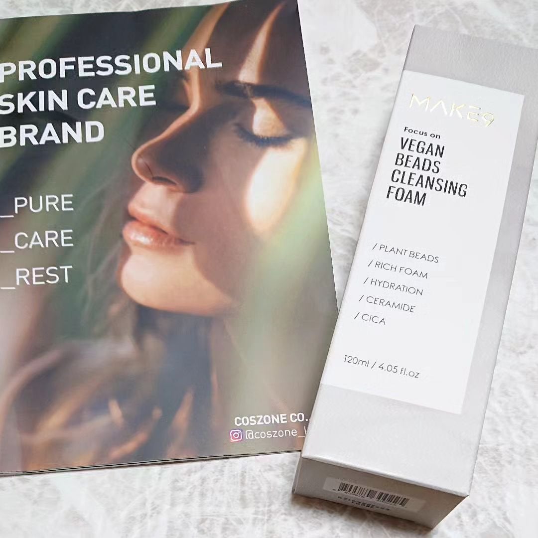 ビーガンビーズクレンジングフォーム/MAKE9/クレンジングクリームを使ったクチコミ(1枚目)