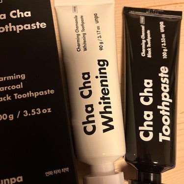 Cha Cha Charcoal Black Toothpaste/unpa/歯磨き粉を使ったクチコミ（1枚目）