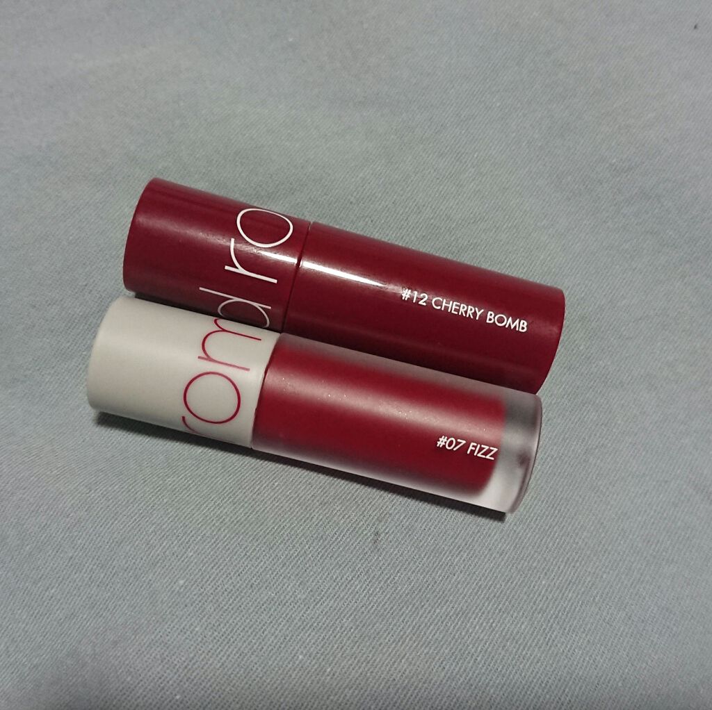 ベストティントエディション ミニリップキット 01 ウォームトーン/rom&nd/リップティントを使ったクチコミ（2枚目）