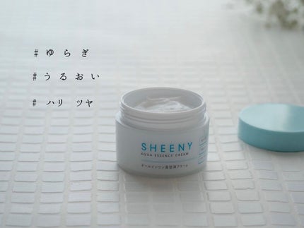 アクアエッセンスクリーム/SHEENY/フェイスクリームを使ったクチコミ(2枚目)