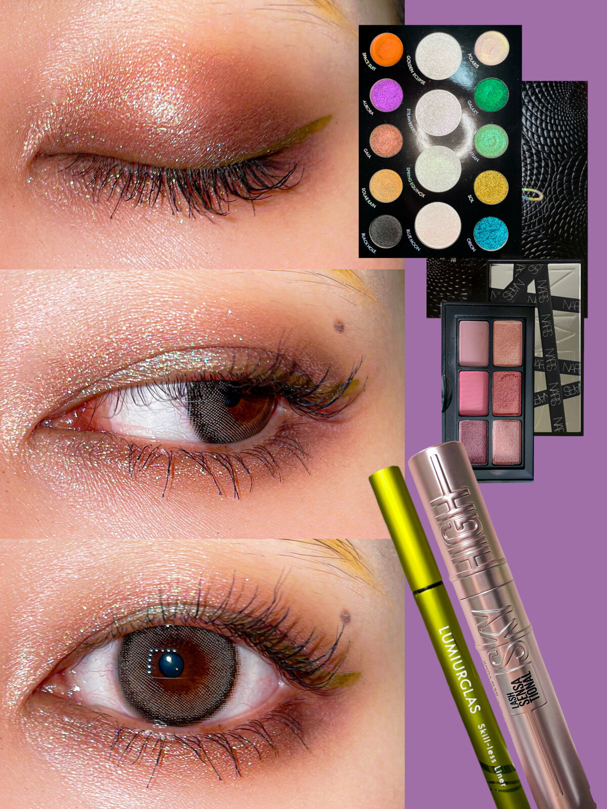 Lightwork volume Ⅲ infinite light palette/DANESSA MYRICKS BEAUTY/アイシャドウパレットを使ったクチコミ（2枚目）