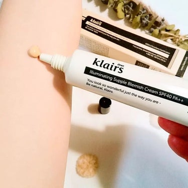 イルミネーティングサプルブレミッシュクリーム(40ml)/Klairs/化粧下地を使ったクチコミ（2枚目）