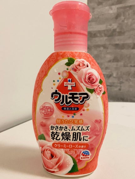 保湿入浴液 ウルモア クリーミーローズの香り/ウルモア/保湿系入浴剤を使ったクチコミ(1枚目)