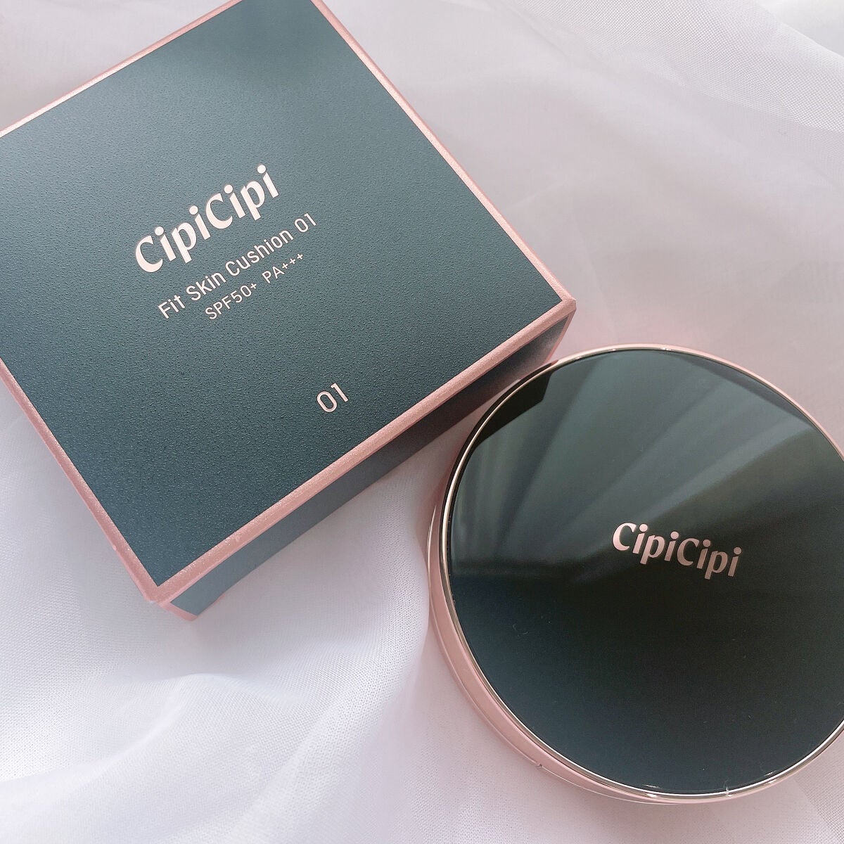 シピシピ フィットスキンクッション/CipiCipi/クッションファンデーションを使ったクチコミ(5枚目)