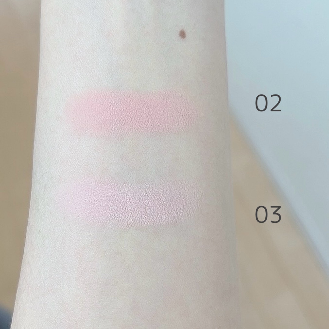 フラッフィーブラッシュ 03 チュチュ/Dear.A/パウダーチークを使ったクチコミ（3枚目）