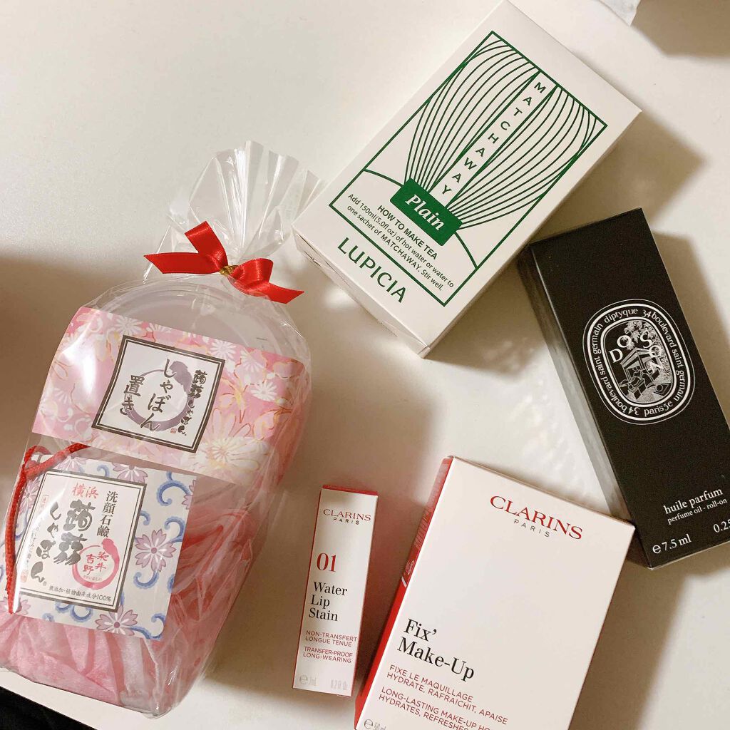 ウォーターリップ ステイン/CLARINS/リップグロスを使ったクチコミ（1枚目）