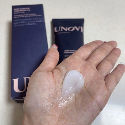 ディープダメージトリートメントEX/UNOVE/洗い流すヘアトリートメントを使ったクチコミ(2枚目)