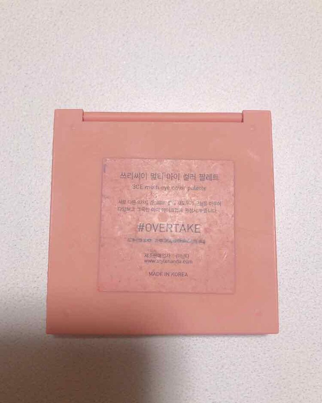 3CE マルチアイカラーパレット/3CE/アイシャドウパレットを使ったクチコミ（2枚目）