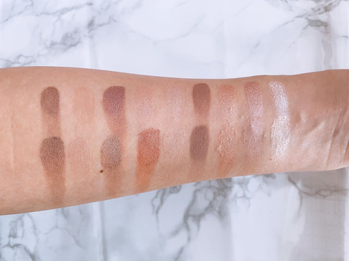 UR GLAM　BLOOMING EYE COLOR PALETTE/U R GLAM/アイシャドウパレットを使ったクチコミ（3枚目）