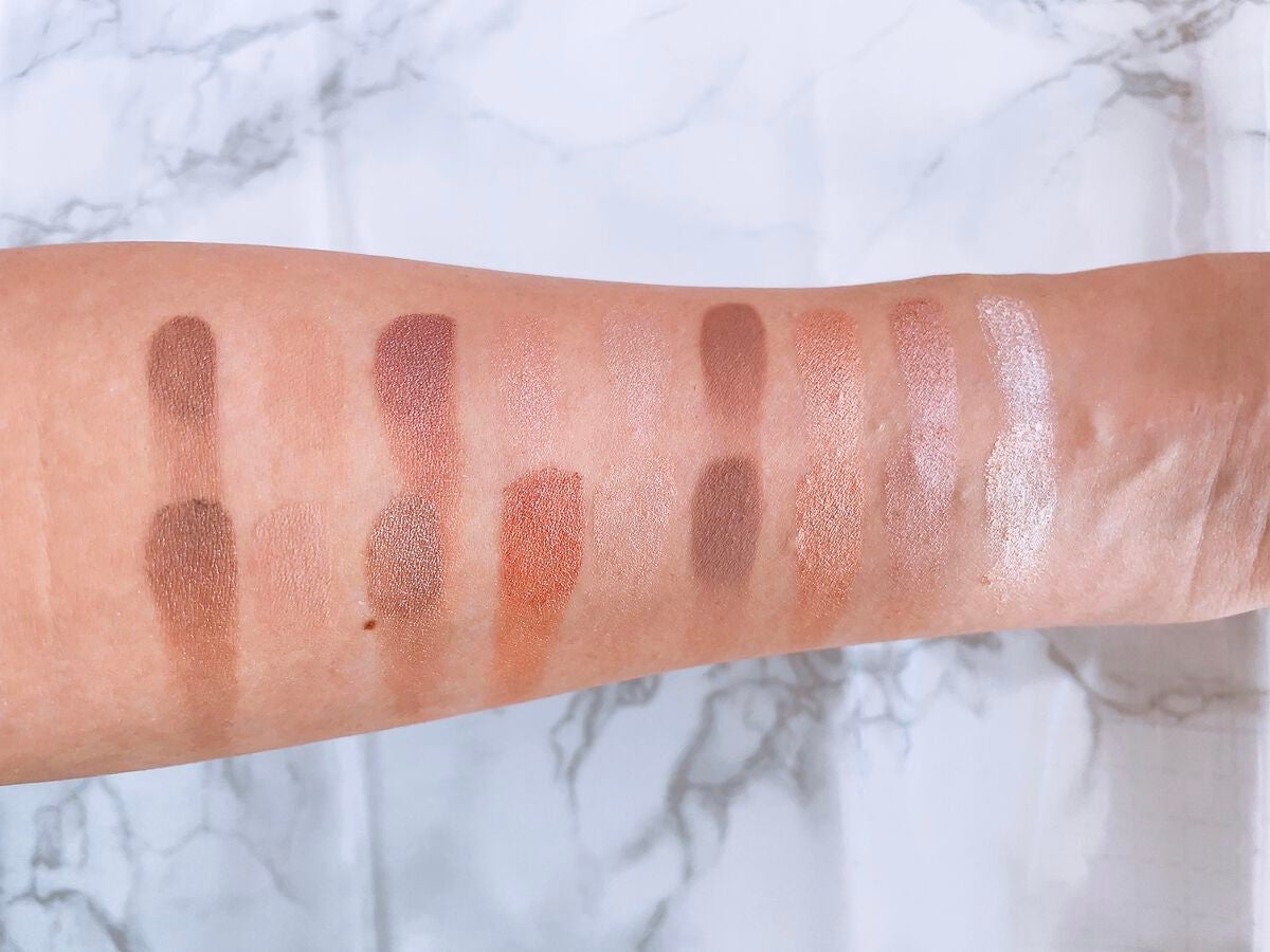 UR GLAM BLOOMING EYE COLOR PALETTE/U R GLAM/アイシャドウパレットを使ったクチコミ(3枚目)