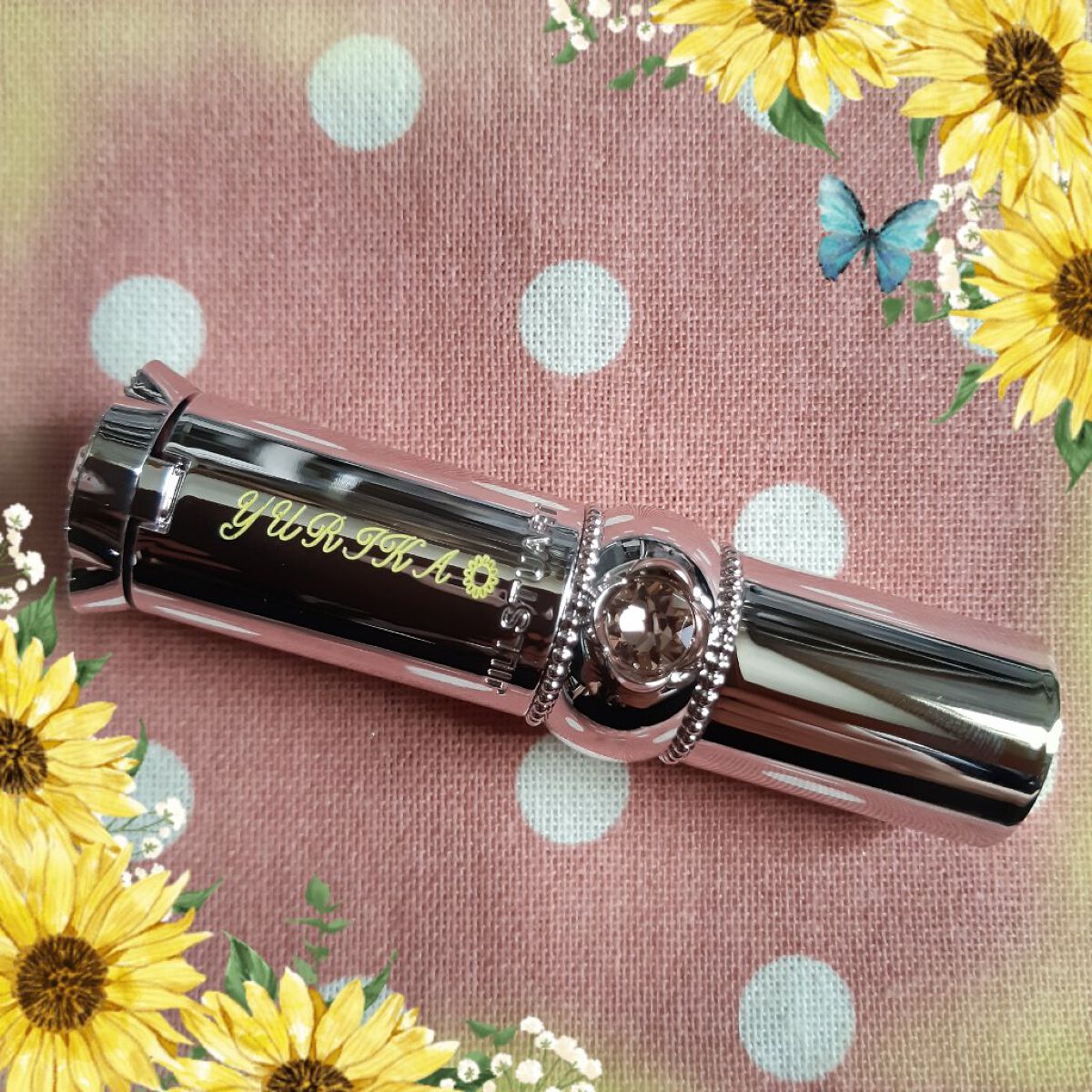 ジルスチュアート リップグロウ セラムバーム 106 sunset rhapsody/JILL STUART/リップバームを使ったクチコミ（1枚目）