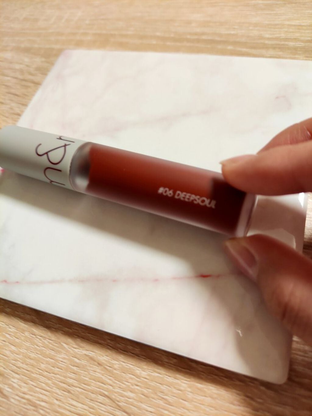 ゼロベルベットティント/rom&nd/リップティントを使ったクチコミ(3枚目)