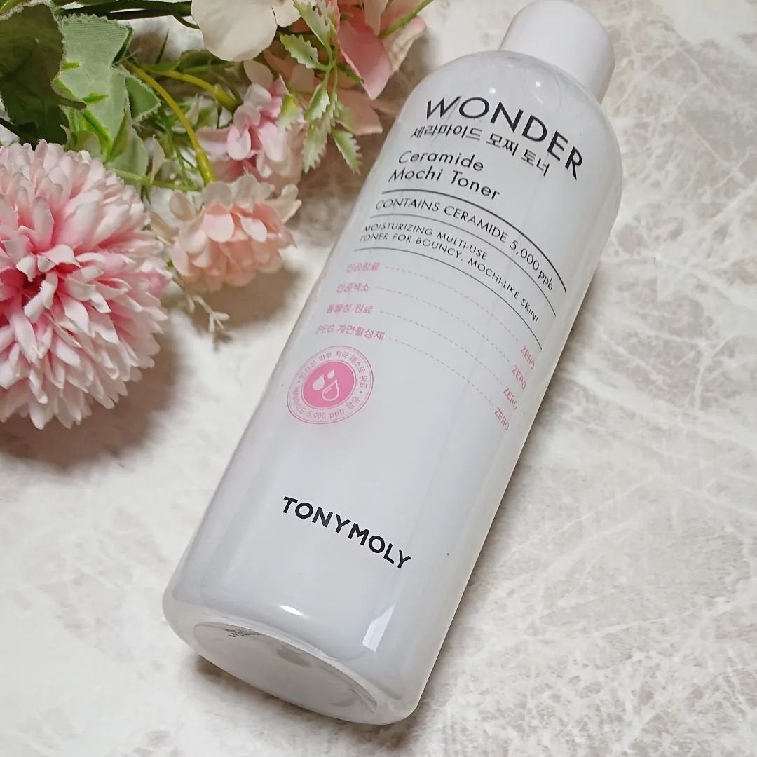 Wonder Ceramide Mochi Toner(トニーモリーワンダーCモチトナー)/TONYMOLY/化粧水を使ったクチコミ(1枚目)