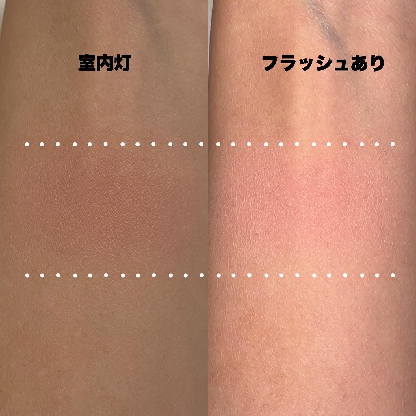 ぽわんチーク/muice/パウダーチークを使ったクチコミ（3枚目）