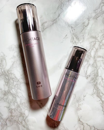 リフトホワイト ローション モイスト/BRIGHTAGE/化粧水を使ったクチコミ(1枚目)