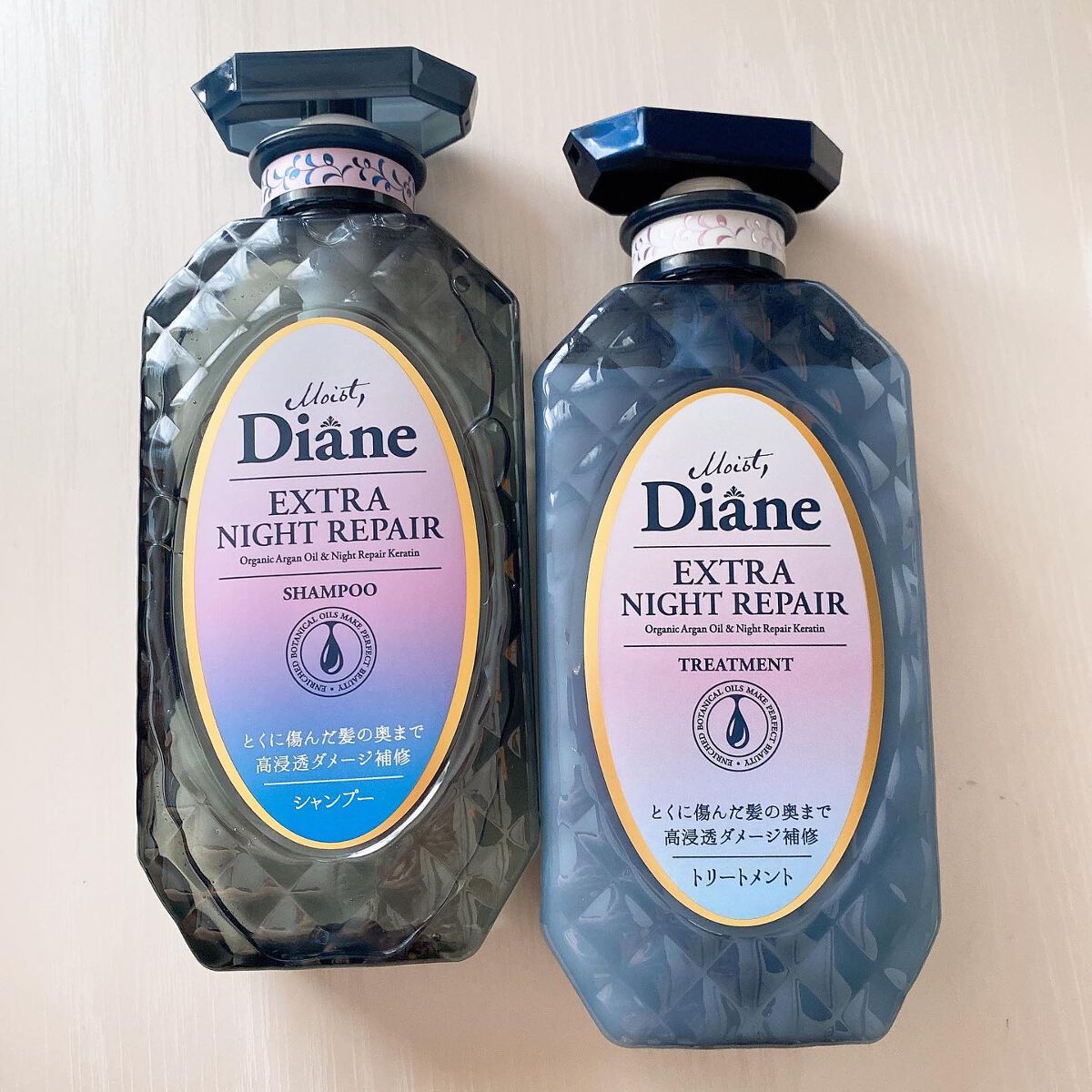 エクストラナイトリペア シャンプー＆トリートメント/ダイアン/市販シャンプーを使ったクチコミ（1枚目）