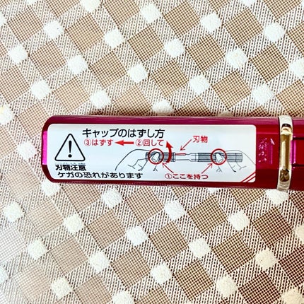 bi-hada ompa L ホルダー替刃2個付/貝印/シェーバーを使ったクチコミ(7枚目)