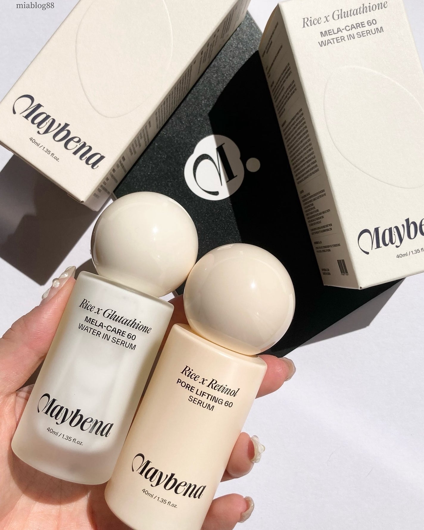 ライスX グルタチオン メラケアー60 ウォーターインセラム/MAYBENA/美容液を使ったクチコミ(2枚目)
