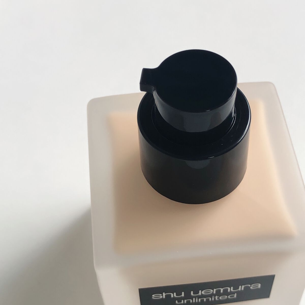 （旧）アンリミテッド ラスティング フルイド/shu uemura/リキッドファンデーションを使ったクチコミ（2枚目）