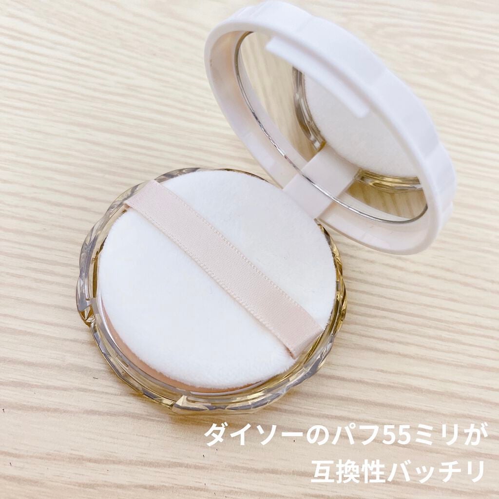 UVシルクカバーパウダー/CEZANNE/プレストパウダーを使ったクチコミ(3枚目)