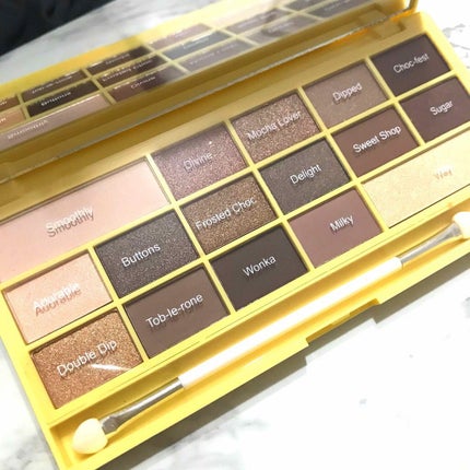 アイラブチョコレート/MAKEUP REVOLUTION/アイシャドウパレットを使ったクチコミ(2枚目)