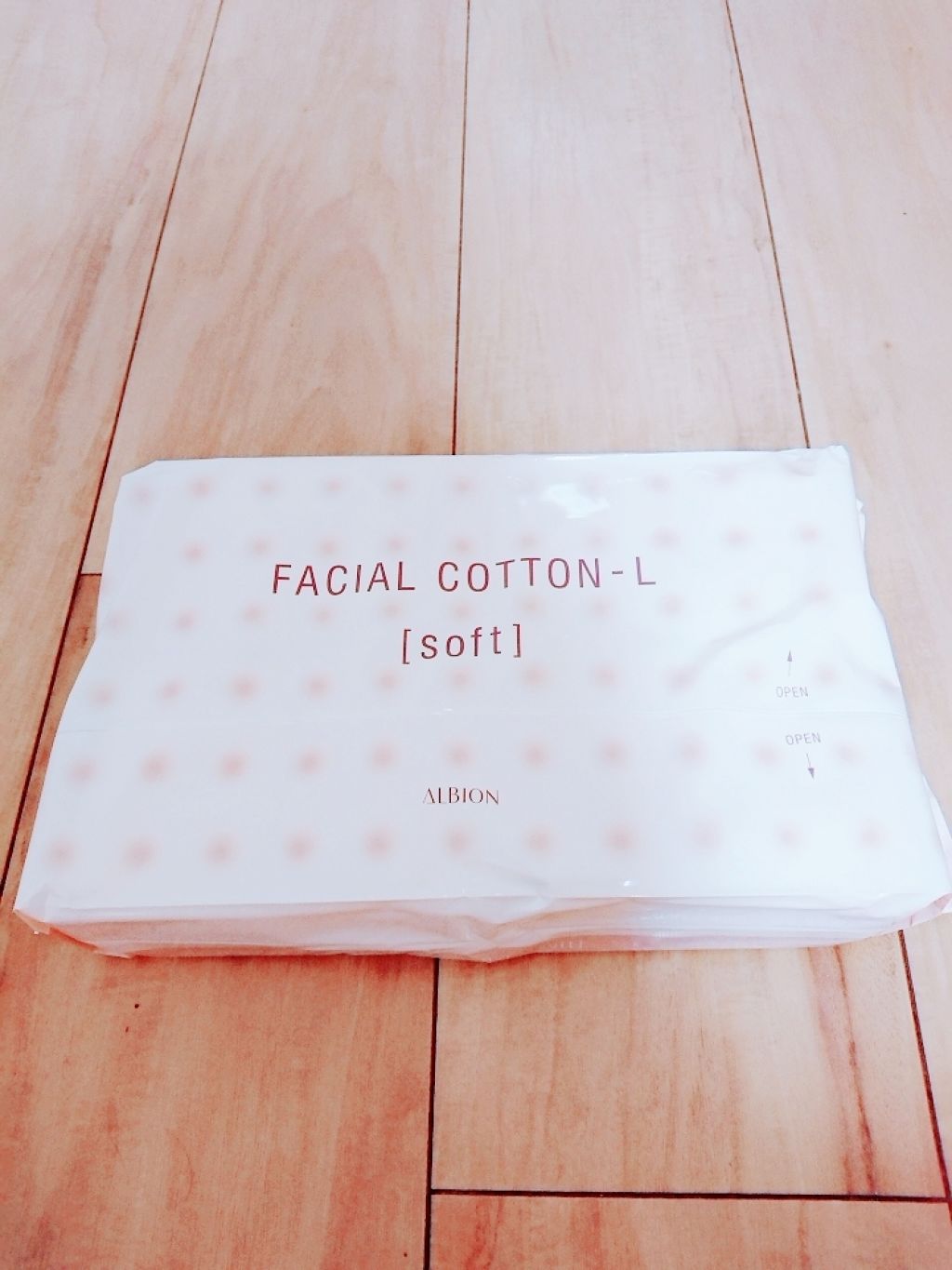 アルビオン フェイシャルコットンL(ソフト)/ALBION/コットンを使ったクチコミ(1枚目)