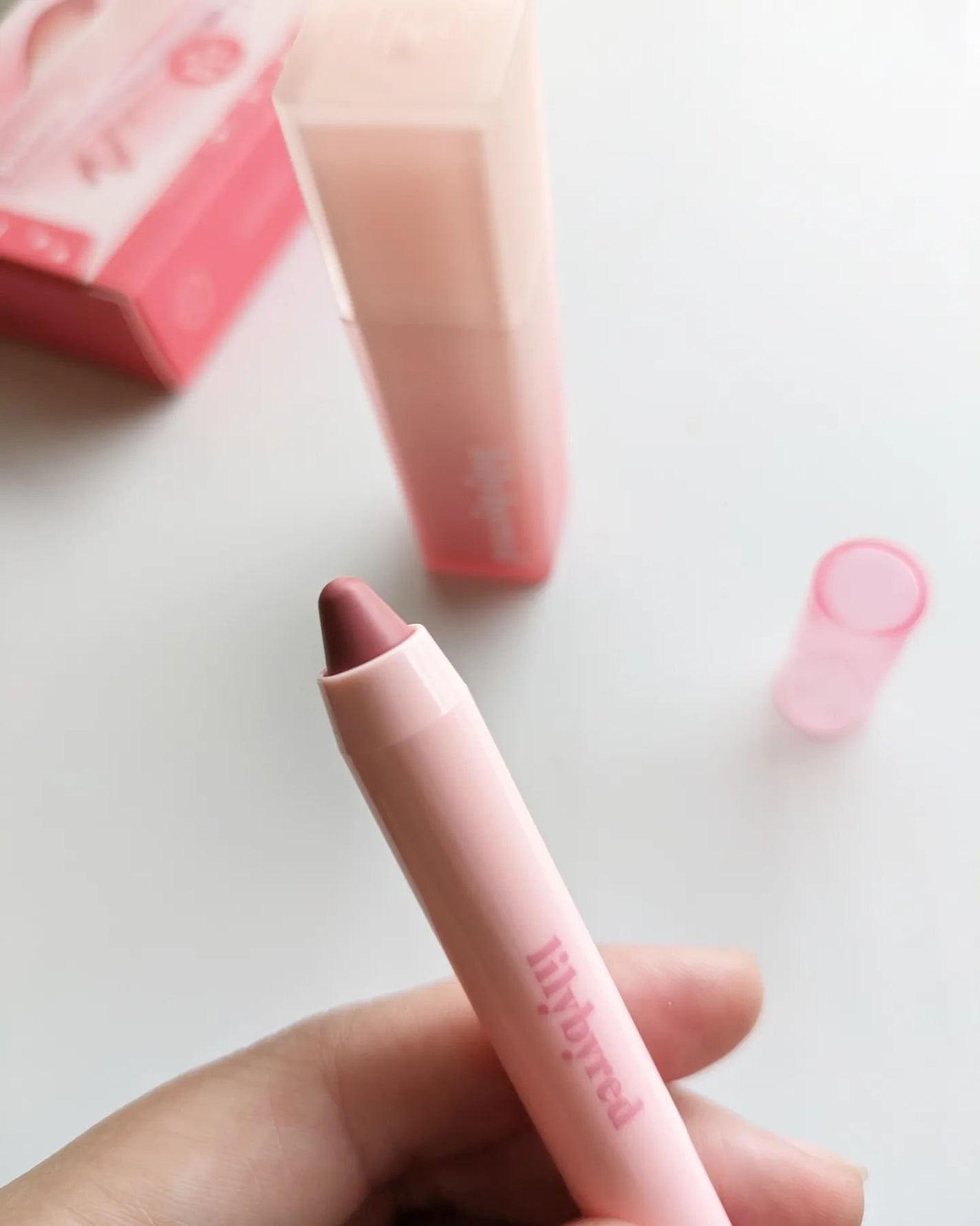 スウィート ライアー ミルキー ティント/lilybyred/口紅を使ったクチコミ(3枚目)