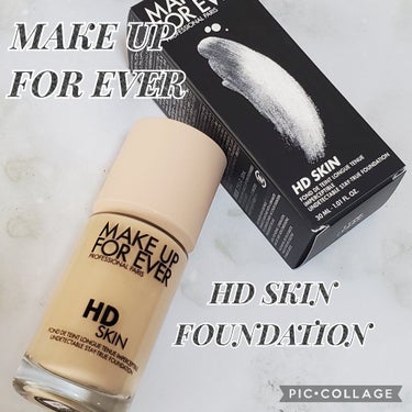 HDスキンファンデーション/MAKE UP FOR EVER/リキッドファンデーションを使ったクチコミ（1枚目）