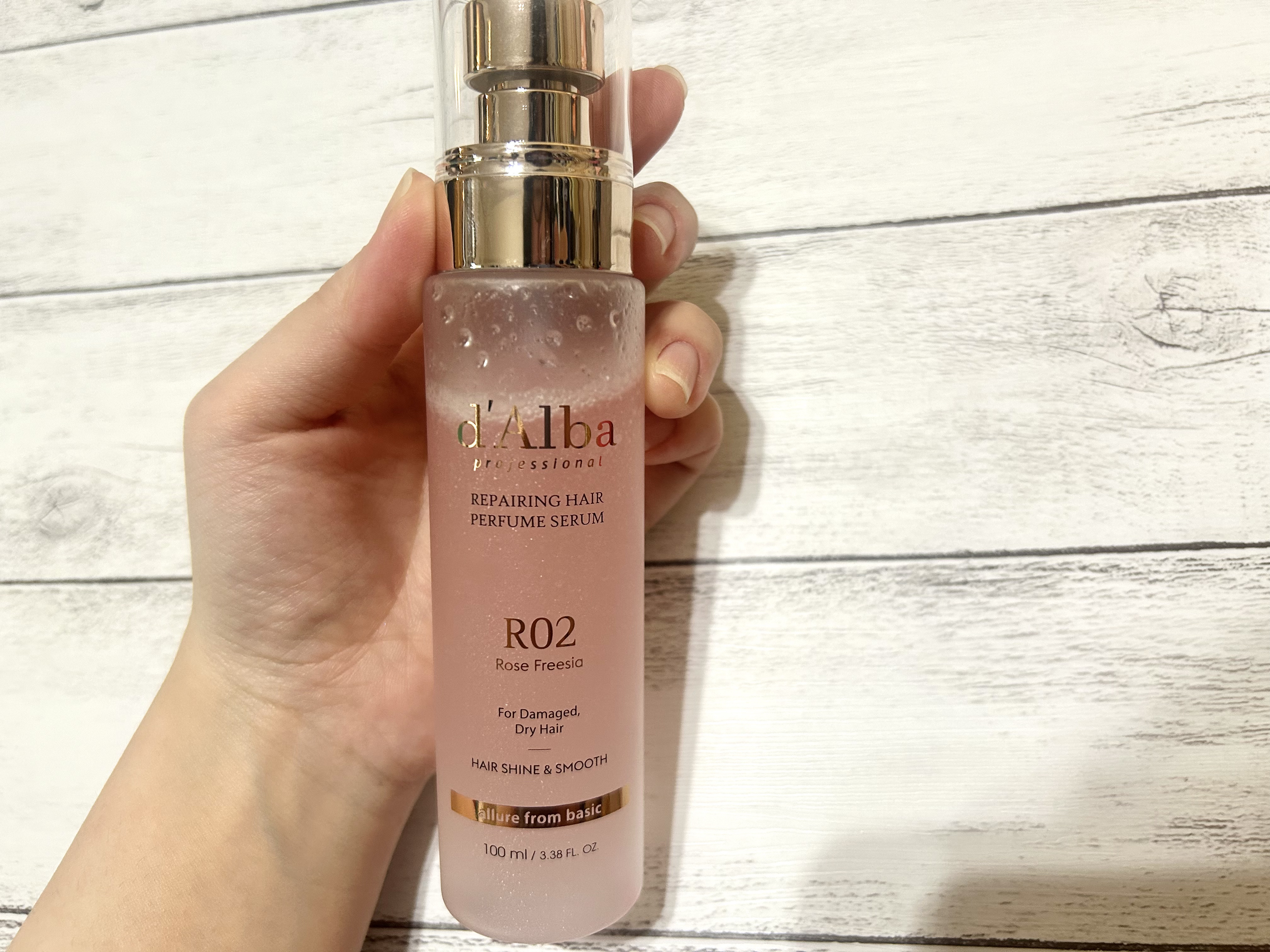 プロフェッショナルリペアリングヘアパヒュームセラム/ダルバ/ヘアミストを使ったクチコミ（2枚目）