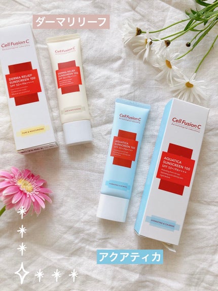 ダーマリリーフサンスクリーン100/Cell Fusion C(セルフュージョンシー)/日焼け止めクリームを使ったクチコミ(2枚目)