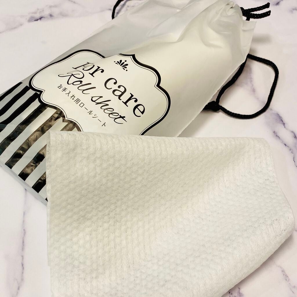 お手入れロールシート/キャンドゥ/化粧下地を使ったクチコミ(4枚目)