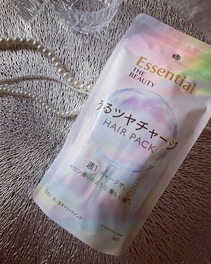 ザビューティ うるツヤチャージヘアパック/エッセンシャル/ヘアマスク・ヘアパックを使ったクチコミ(3枚目)