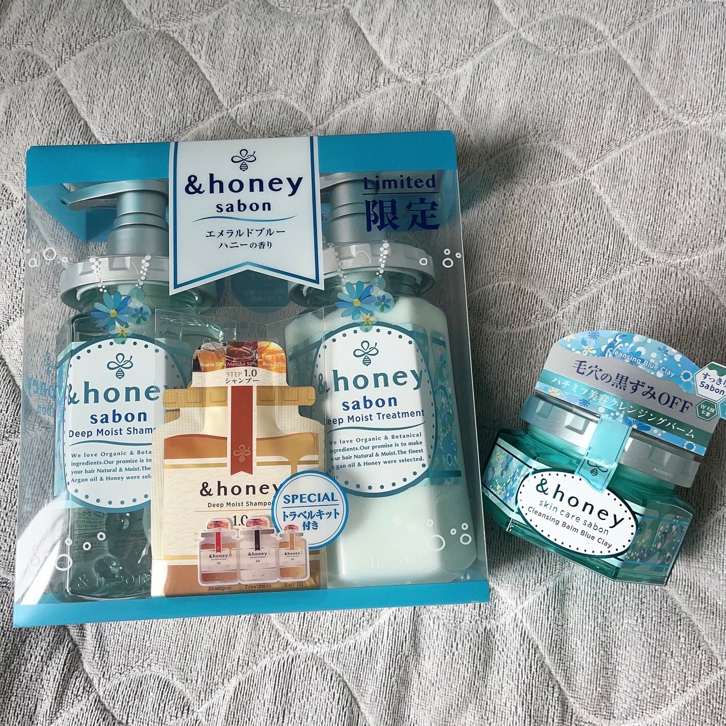 サボン ディープモイスト ペアセット/&honey/市販シャンプーを使ったクチコミ(1枚目)