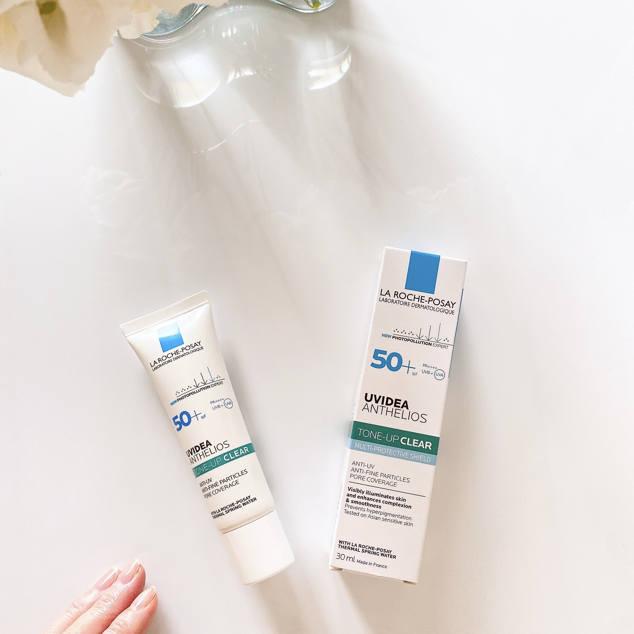 UVイデア XL プロテクショントーンアップ クリア/ラ ロッシュ ポゼ/化粧下地を使ったクチコミ（3枚目）